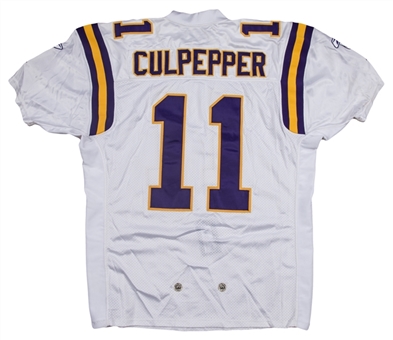 2005 Daunte Culpepper Game Used Minnesota Vikings Jersey 